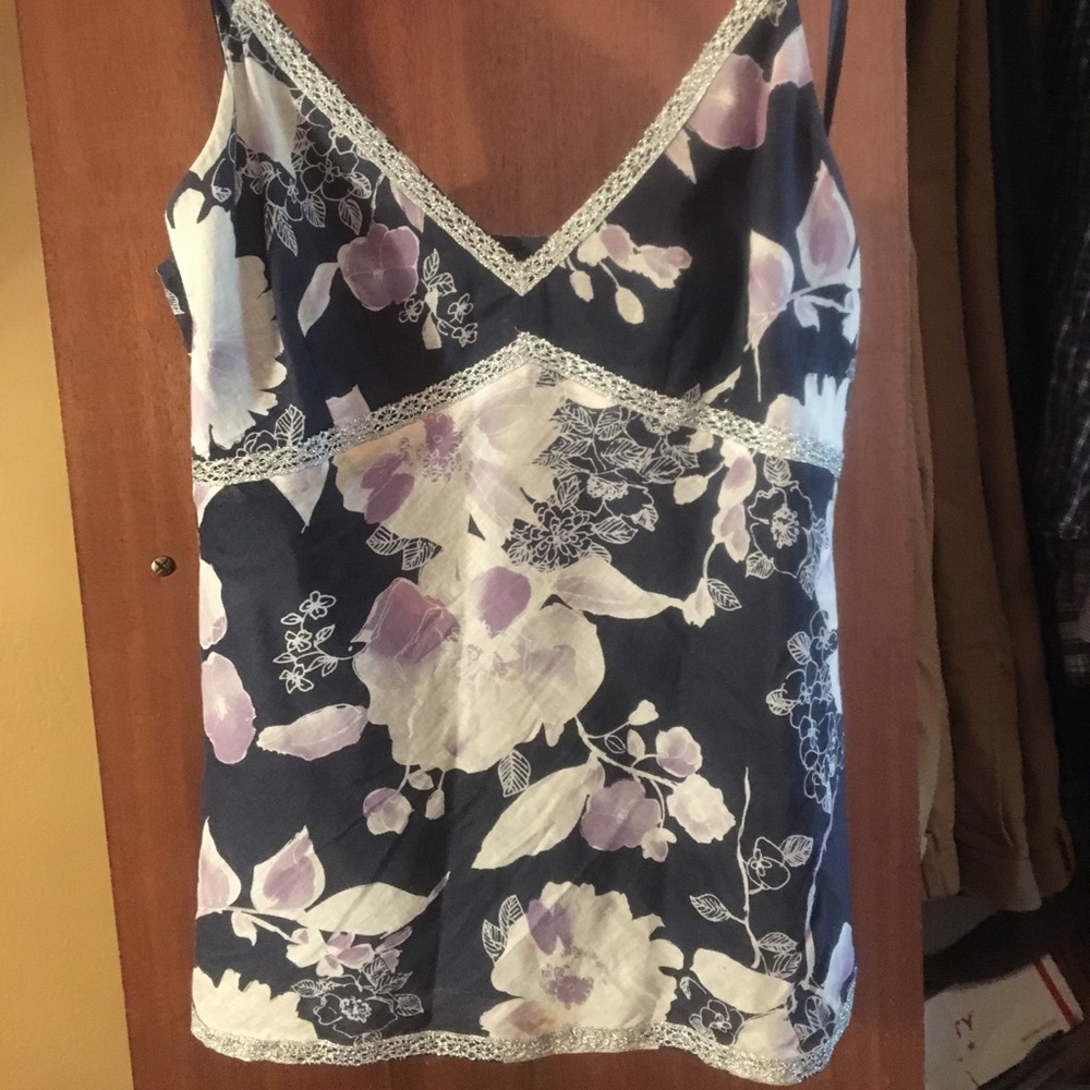 Banana Republic Floral Blouse